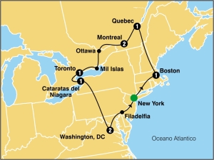 CANADÁ MAGNÍFICO. 8 noches desde 1668 €
