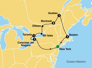 CANADÁ EXPRESO. 6 noches desde 1388 €